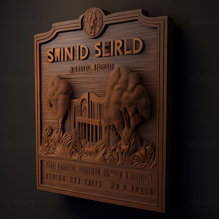 3D model Springfield Missouri (STL)